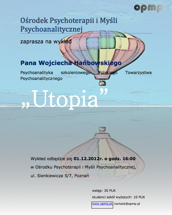 „Utopia” – Wojciech Hańbowski