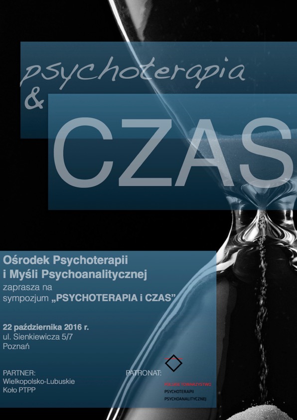 Październik 2016: ROCZNE OTWARTE SZKOLENIE – WPROWADZENIE DO PSYCHOTERAPII PSYCHOANALITYCZNEJ